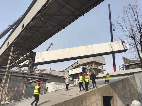 陕煤建设咸阳分公司承建的生态水泥有限公司改扩建55万吨/年水泥立磨粉磨系统项目再得新进展