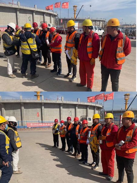 陕煤建设天工公司土建十七部“安全礼包”纵深安全文明施工