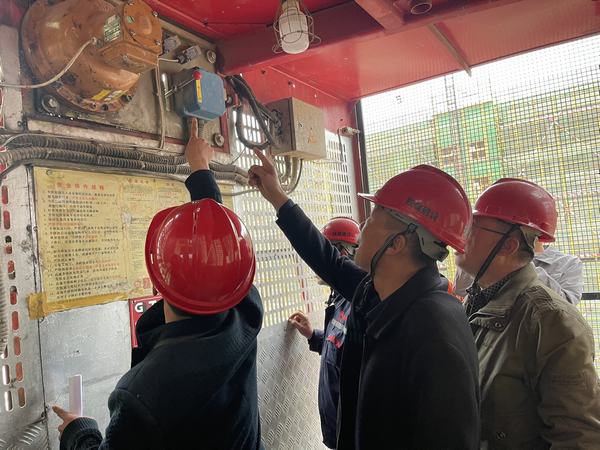 陕煤建设韩城分公司土建十二项目部多措并举扎实开展春季机电设备专项整治活动