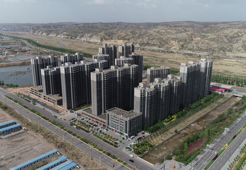 陕煤建设公司神南华府三期顺利交房