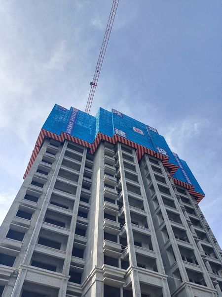 陕煤建设天工公司承建的龙湾水境8幢住宅楼施工举措实