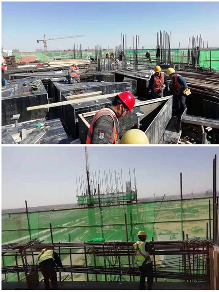 陕煤建设天工公司土建十七部掀起大干“红五月”热潮