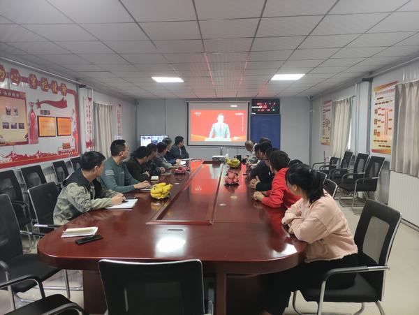 陕煤建设矿建二公司车村项目部党支部用红色记忆点亮奋斗青春