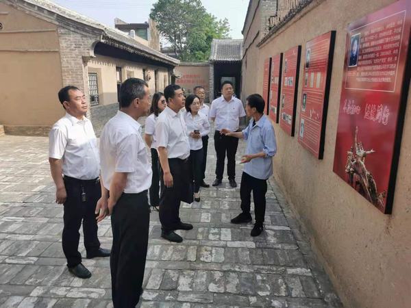 陕煤建设韩城分公司安装一项目部走进韩城市第一个党支部旧址开展党史学习教育