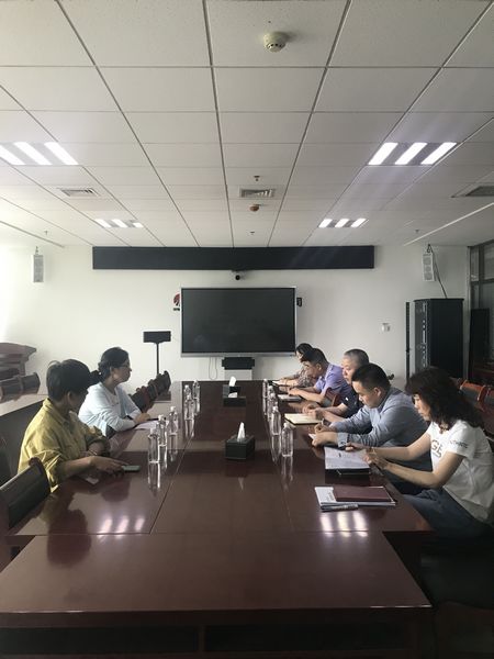 西咸新区统计局副主任史耀东一行深入陕煤建设天工公司检查指导工作