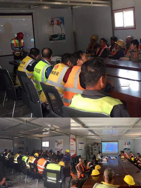 陕煤建设天工公司土建十七部“三重”安全教育筑牢安全生产