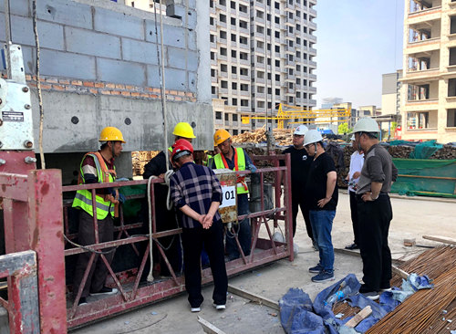 陕煤建设公司:山水逸境项目扎实部署 雨季“三防”工作