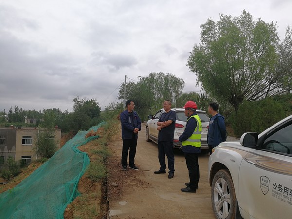 榆林市规划局领导莅临科创新城项目调研指导工作