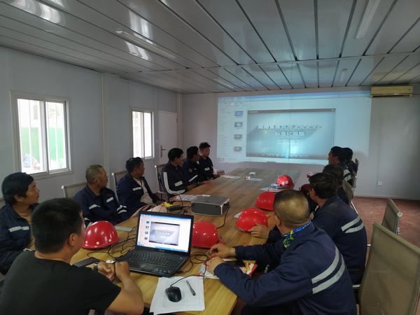 陕煤建设洗选煤运营公司第六项目部:生产再忙 安全不忘