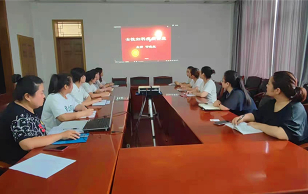 陕煤建设矿建三公司：开展“关爱女性健康 呵护美丽人生”健康知识讲座