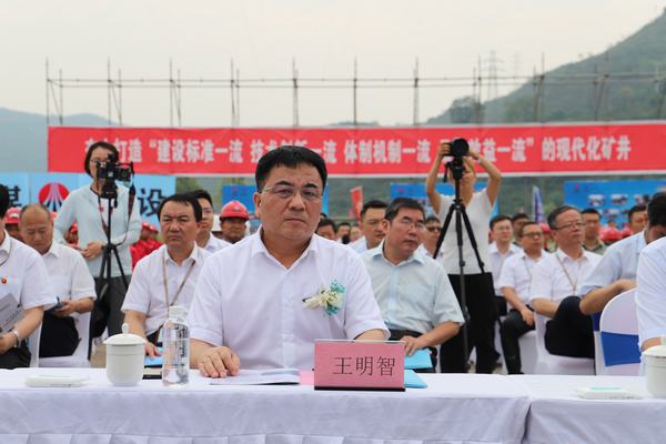 陕煤建设承建的王峰煤矿主斜井、二期工程正式复工