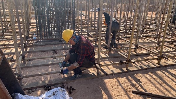 陕煤建设洗选煤运营公司第七项目部:日夜兼程，追赶进度