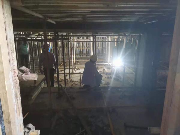 陕煤建设榆林公司全力以赴赶进度