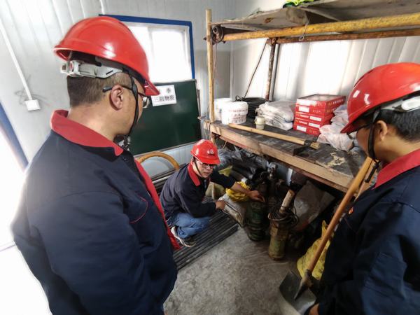 陕煤建设韩城分公司“火力全开”确保平安度汛