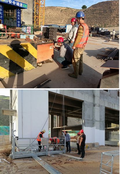 陕煤建设天工公司施工前沿大干快上显成效