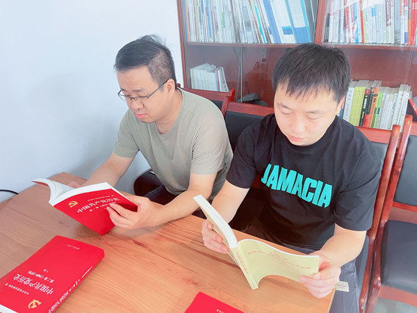 建设集团大秦置业公司：红色阵地打造党史学习教育新学法