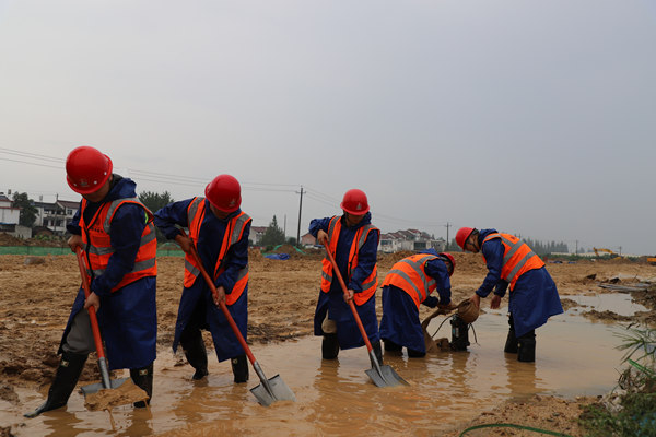 陕煤建设汉中分公司 严守死守 雨季防汛不放松