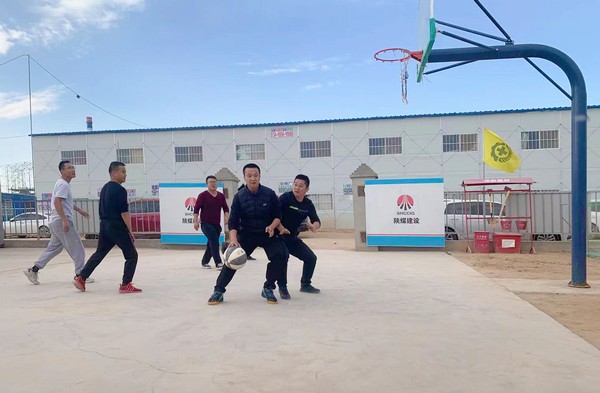 陕煤建设洗选煤运营公司第七项目部举办秋季职工篮球赛