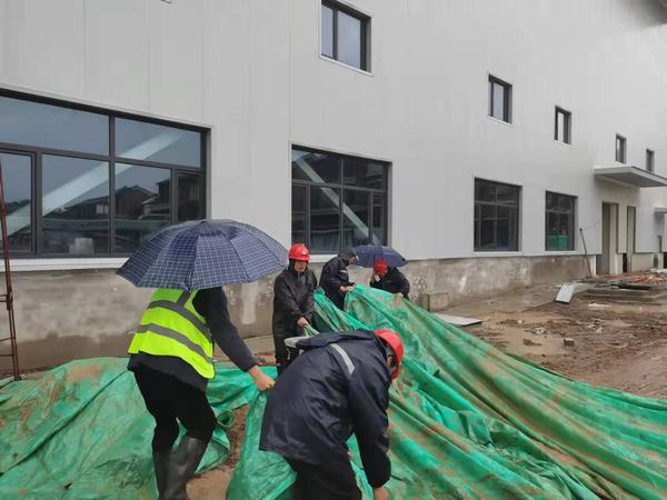 陕煤建设铜煤公司延安项目部做好雨季安全防范确保安全生产