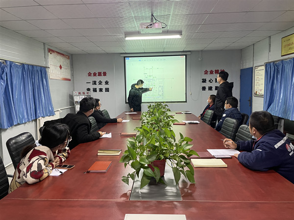 陕煤建设澄合分公司第三项目部：评比竞赛见真功，同台竞技共提高