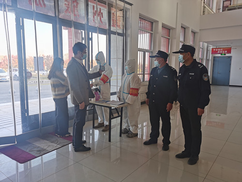 陕煤建设川耀公司疫情防控进行时