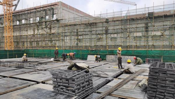 陕煤建设铜煤公司第二十一项目部鏖战寒冬奋战决胜保目标