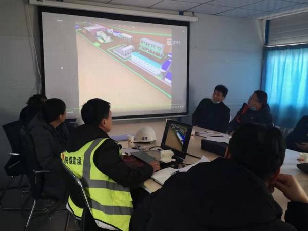 陕煤建设铜煤公司第六项目部以BIM技术服务项目管理铸精品