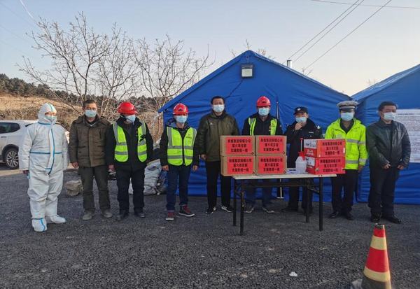 陕煤建设铜煤公司基层项目部落实联防联控措施共同筑牢疫情防控安全“防火墙”