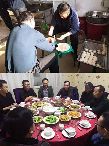 陕煤建设路桥分公司各基层项目部开展“庆元旦 迎新春”活动