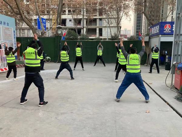 看，陕煤建设铜煤公司第二项目部疫情防控期间的健康生活