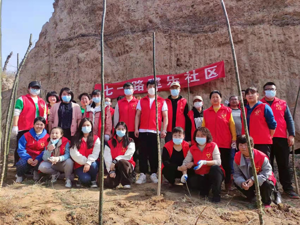 陕煤建设机电安装公司为美丽铜川添新绿