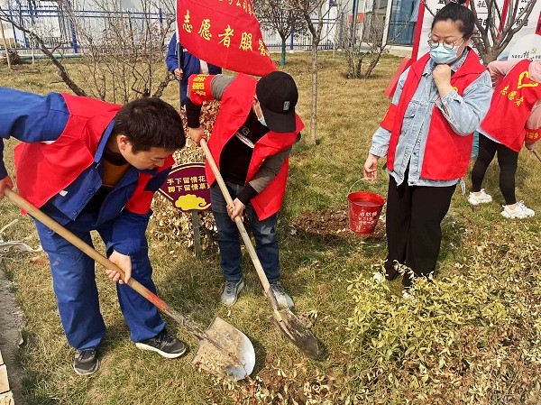 陕煤建设澄合分公司各基层单位开展“植树护绿，美丽家园”义务植树活动
