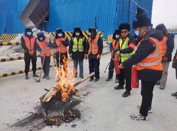 陕煤建设矿建三公司:用行动防患于未“燃”
