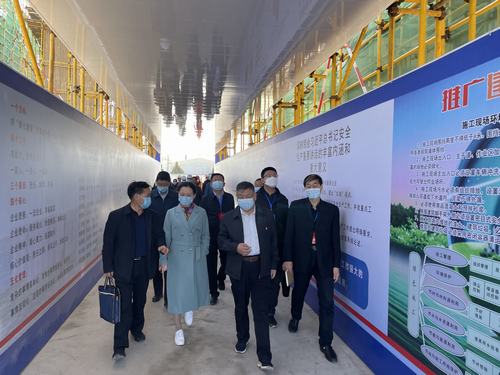 张掖市人大深入张掖项目部检查指导安全生产工作