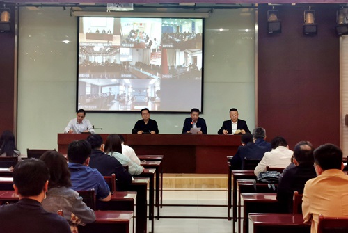 陕煤建设集团召开国税总局稽查陕煤集团视频布置会