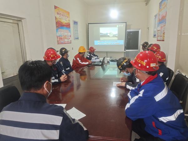 陕煤建洗选煤运营公司第二项目部：“反三违”在行动 安全生产记心间