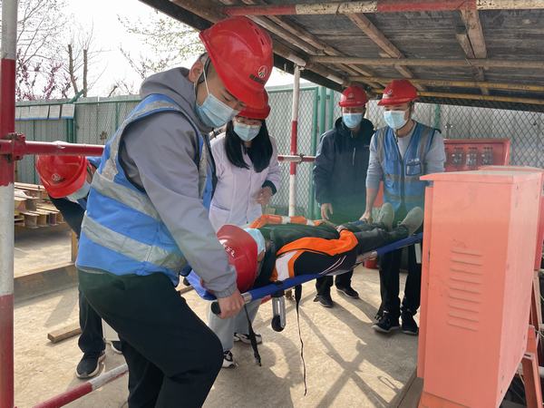 建设集团韩城分公司:黄金五月天,给你满满的“安全感”