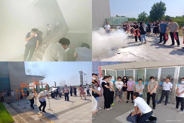 陕煤建设天工公司:多角度消防综合培训及演练 提高全员安全防御能力