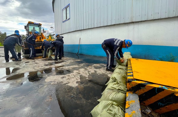 陕煤建设洗选煤运营公司:闻“汛”而动,严阵以待筑牢“安全堤”