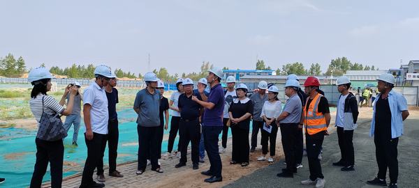 中共榆林市委党校领导一行赴党校新校区建设项目调研指导