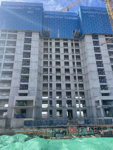 陕煤建设天工公司承建的包头中润府项目2#、3#、5#住宅楼工程顺利通过基础验收