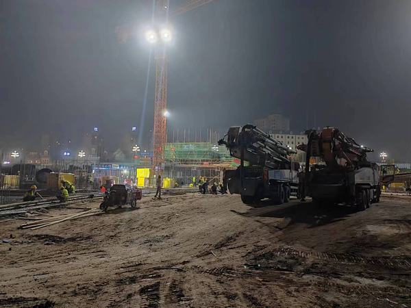 陕煤建设韩城分公司土建一项目部“众志成城”底片下洗出的企业风采