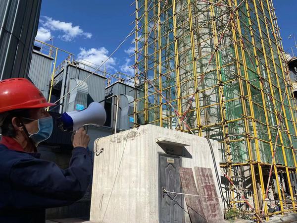 陕煤建设韩城分公司土建第五项目部：传递安全之声 给你最强“安全感”