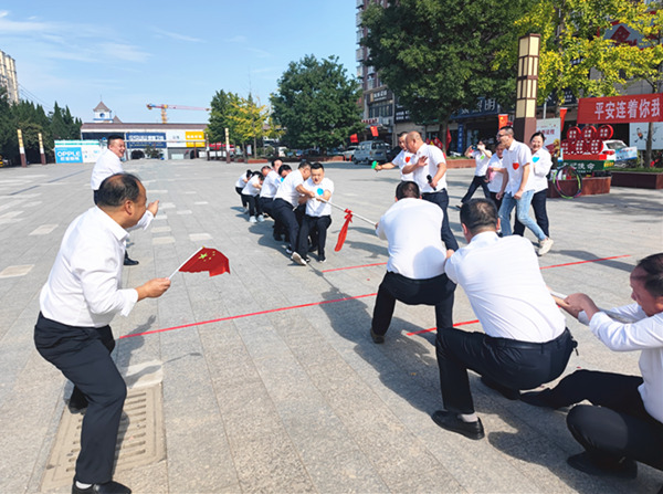 陕煤建设矿建三公司开展“喜迎二十大 奋进新征程”职工趣味运动会
