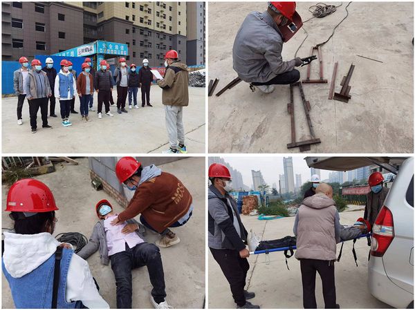 陕煤建设天工公司铜川项目部：举触电事故应急演练，夯实安全基础管理