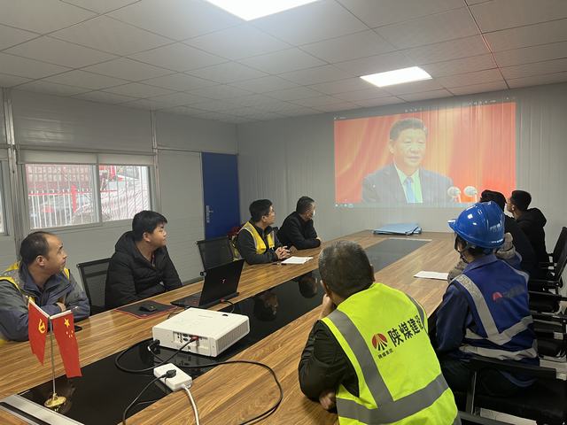 陕煤建设铜煤公司:各基层项目部党支部掀起学习宣传贯彻党的二十大精神热潮