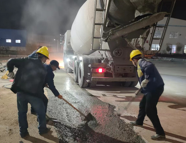 陕煤建设机电安装公司:快马加鞭促施工