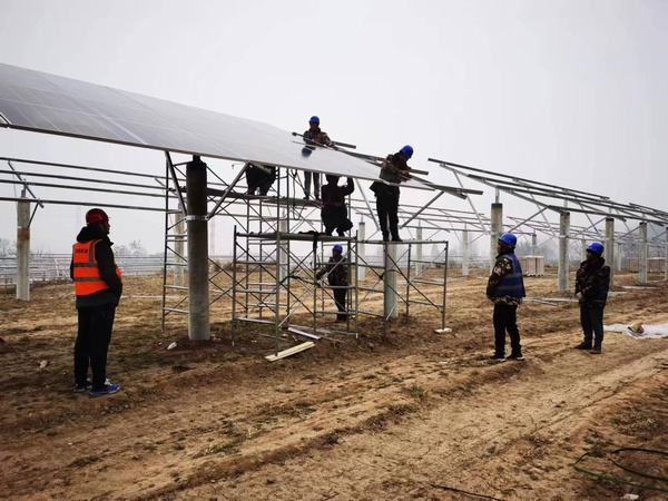 <strong>陕煤建设西北分公司：满地霜华浓似雪， 工程建设“不减速”</strong>