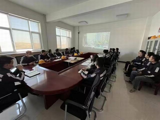 陕煤建设洗选煤运营公司神渭首端运营项目部：吹响开年安全生产“冲锋号”