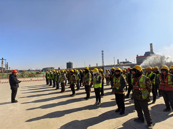 陕煤建设汉中分公司各项目部掀起复工安全培训热潮